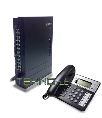 Centralino telefonico PABX 3/8 linee 4 telefoni Alcatel display manuale italiano 